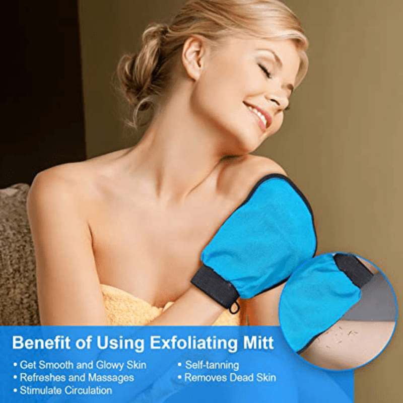 Moroccan Kessa Exfoliating Glove Mitt thumbnail 3