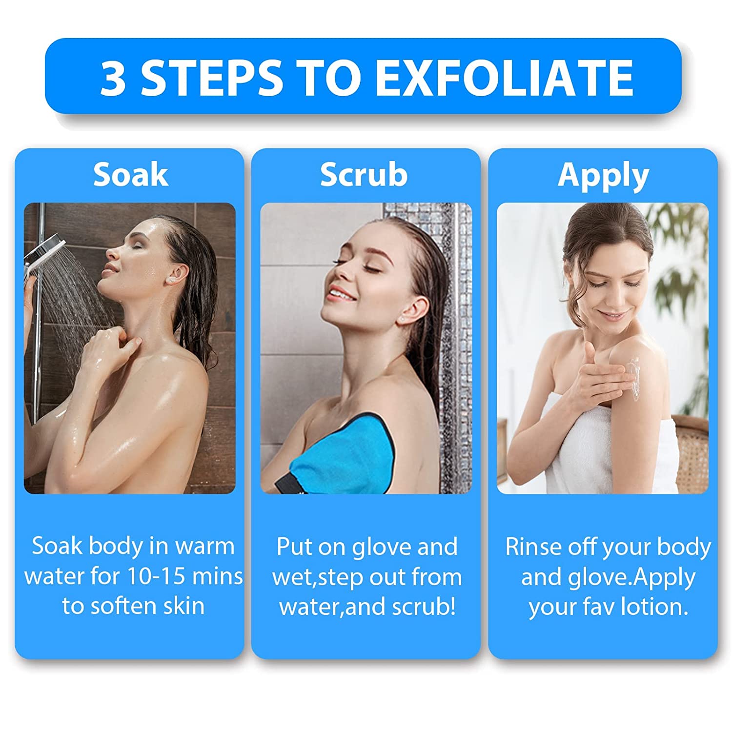 Moroccan Kessa Exfoliating Glove Mitt thumbnail 6